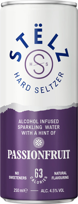 Hard seltzer passionfruit (250ml)