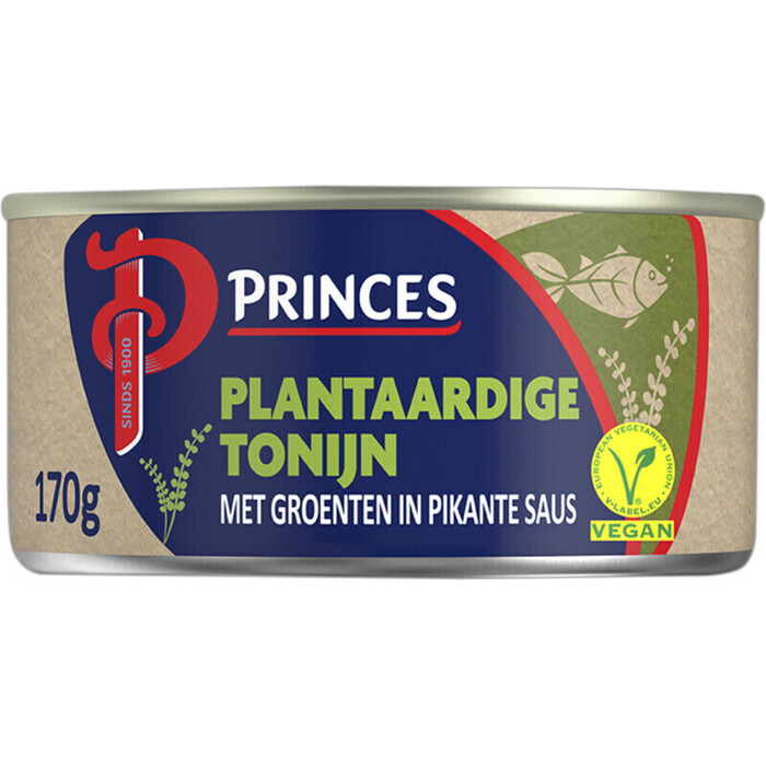 Princes Plantaardige tonijn met groenten in saus (170g)