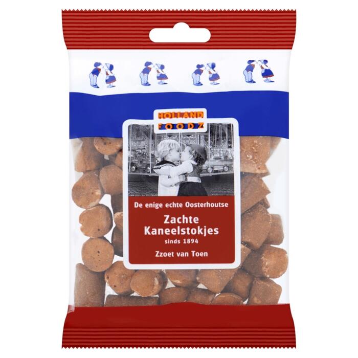 De Oosterhoutse Zachte Kaneelstokjes 135 g (Zak, 110g)