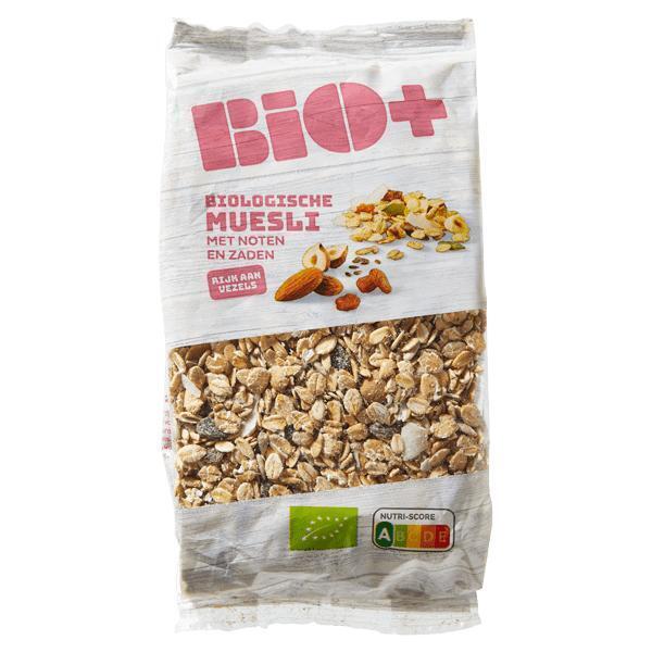 Bio+ Muesli noten en zaden (Zak, 450g)