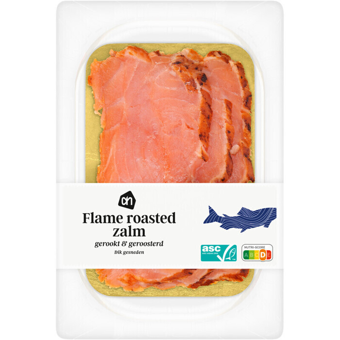 AH Gerookte zalm flame roasted (100g)