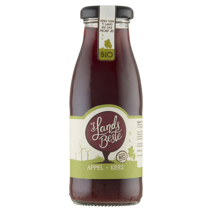'sLandsBeste Bio Appel - Kers 0,25 L (250ml)