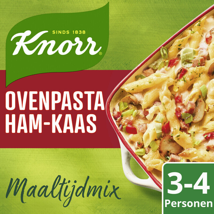 Knorr Maaltijdmix Ovenpasta Ham-Kaas 60 g (Zak, 60g)