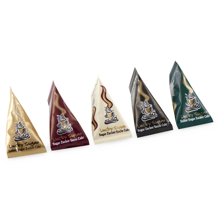 Lucky Sugar Hot Cup 500 x 4,5 g (2.25kg)