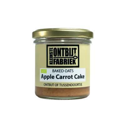 Kleinste Ontbijtfabr Baked oats apple carrot pie (100g)