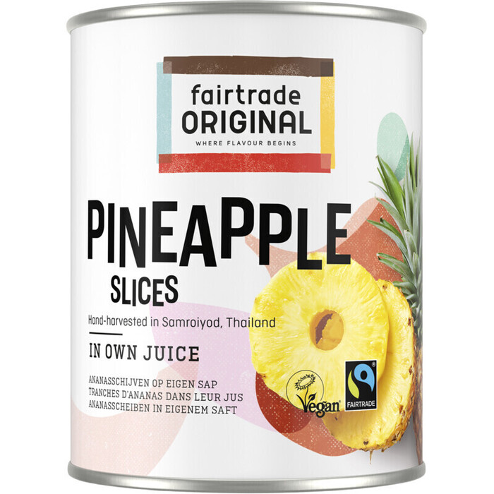 Fairtrade Original Ananas Scheiben 565 g (565g)