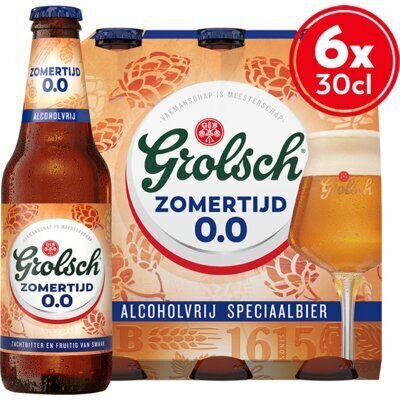Grolsch Zomertijd 0,0% (6 × 30cl)