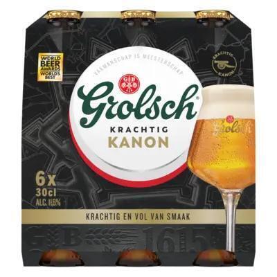 Grolsch Kanon (Fles, 6 × 30cl)