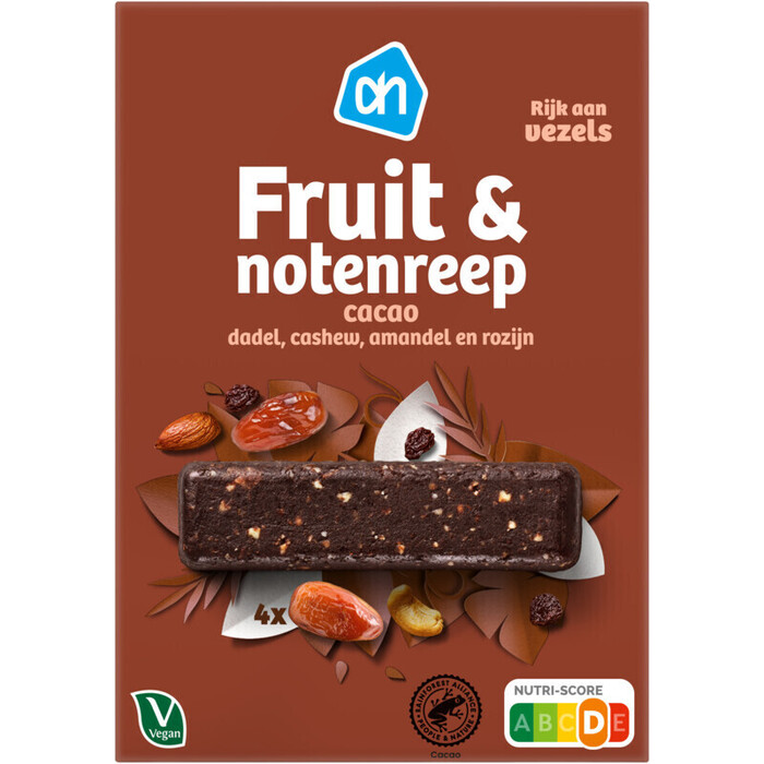 AH Fruit & notenreep cacao (140g)