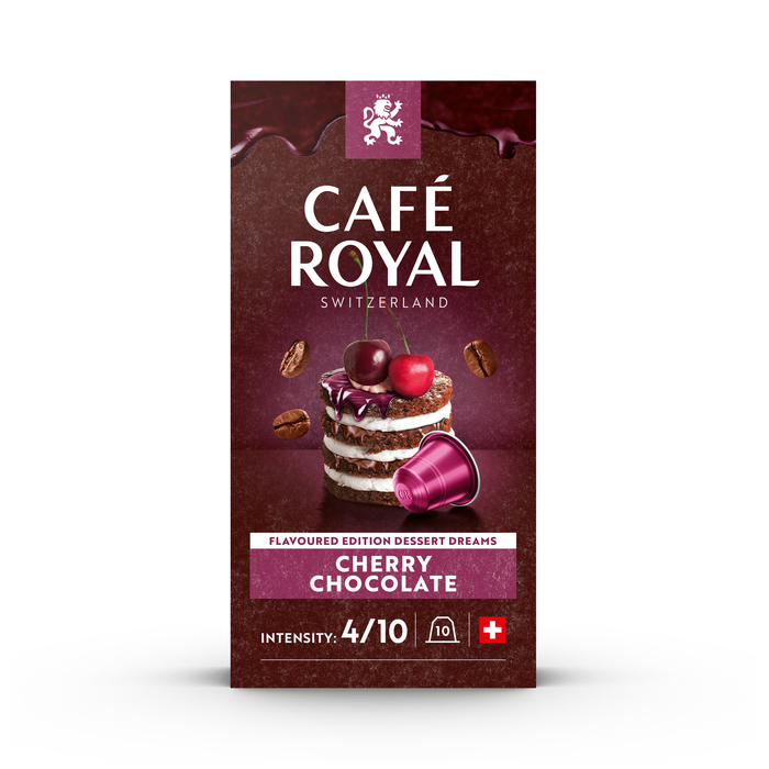 Café Royal Cherry chocolate capsules (10 × 5g)
