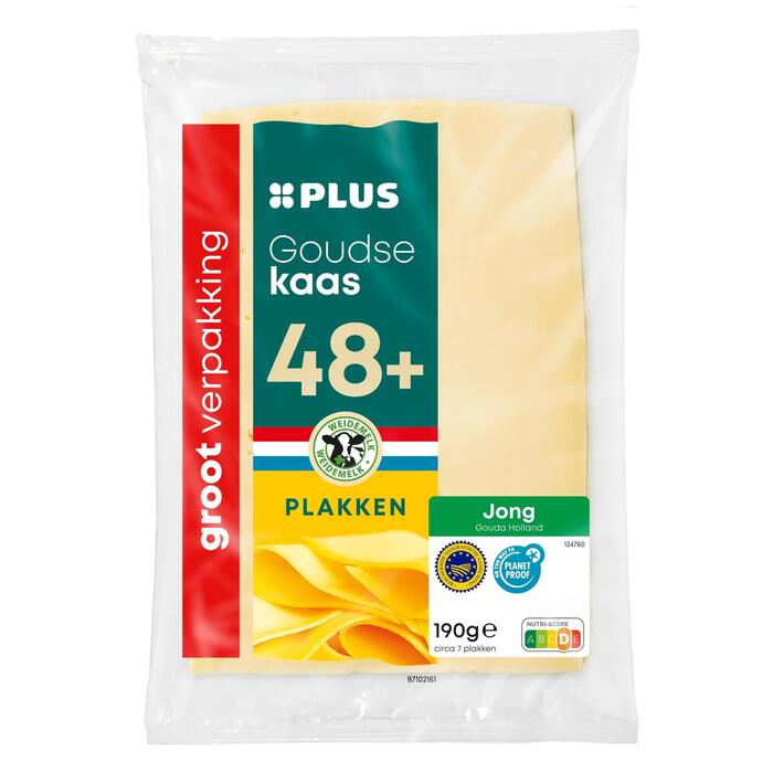 Goudse jong 48+ plakken (Pak, 400g)