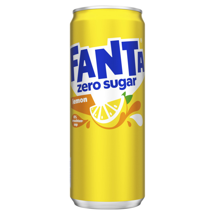 Fanta Lemon No Sugar 330 ml (33cl)