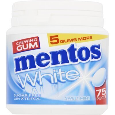 Mentos Gum White sweet mint (113g)