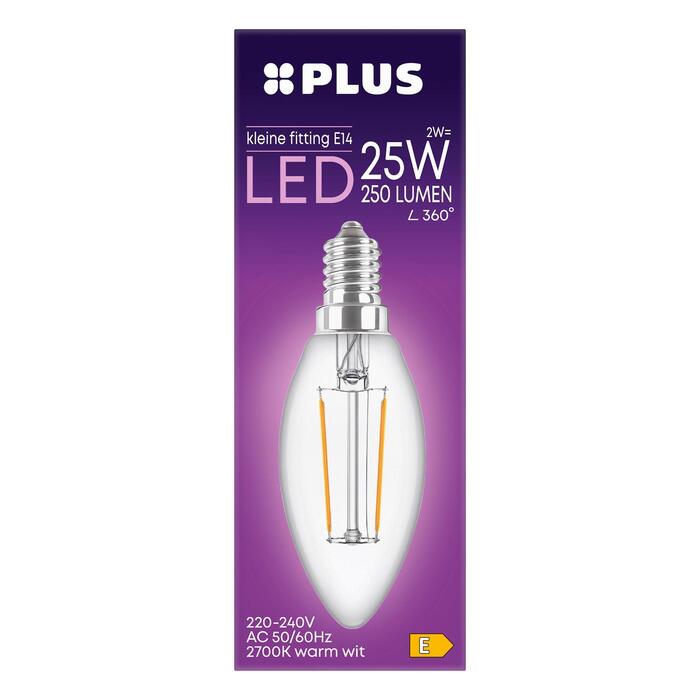 Lamp LED 25W Kaars kleine fit helder