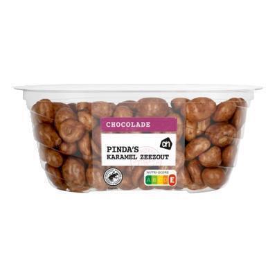AH Karamel zeezout pinda 3v5 (210g)