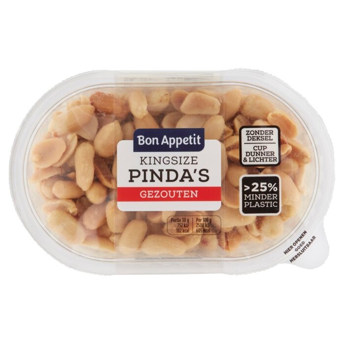 Bon Appetit Kingsize Pinda's Gezouten 275 g (275g)
