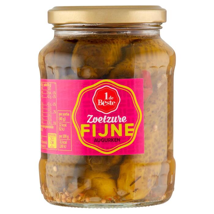 1 de Beste Augurken fijn-zoetzuur (330g)