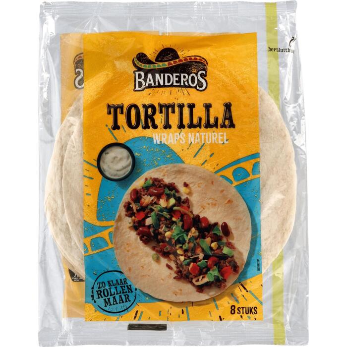 Tortilla wraps 8 st. (320g)