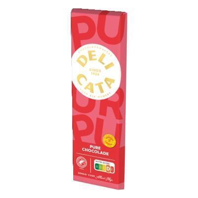 Delicata Reep pure chocolade (200g)