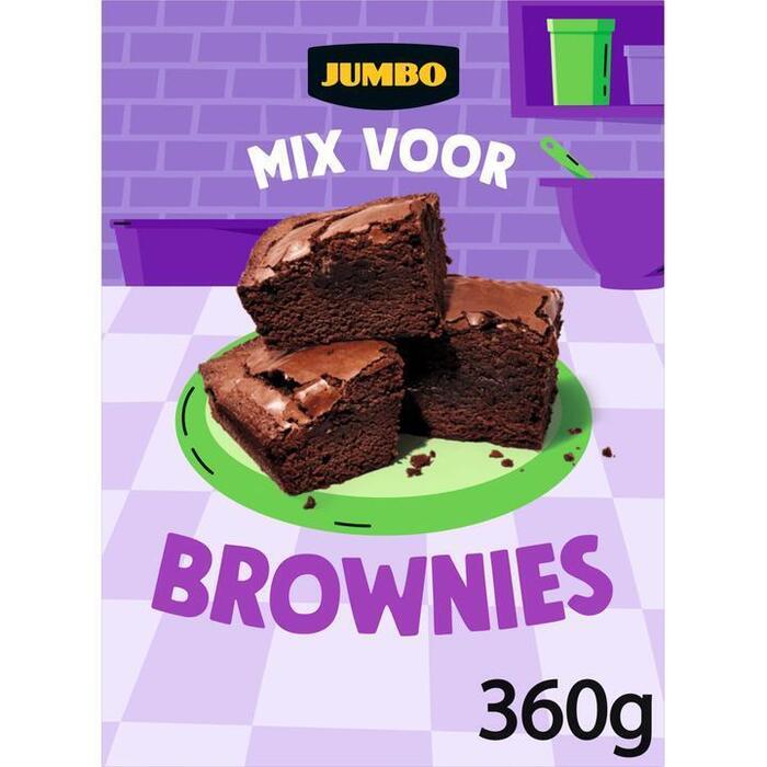 Jumbo Mix voor Brownies 360g (360g)