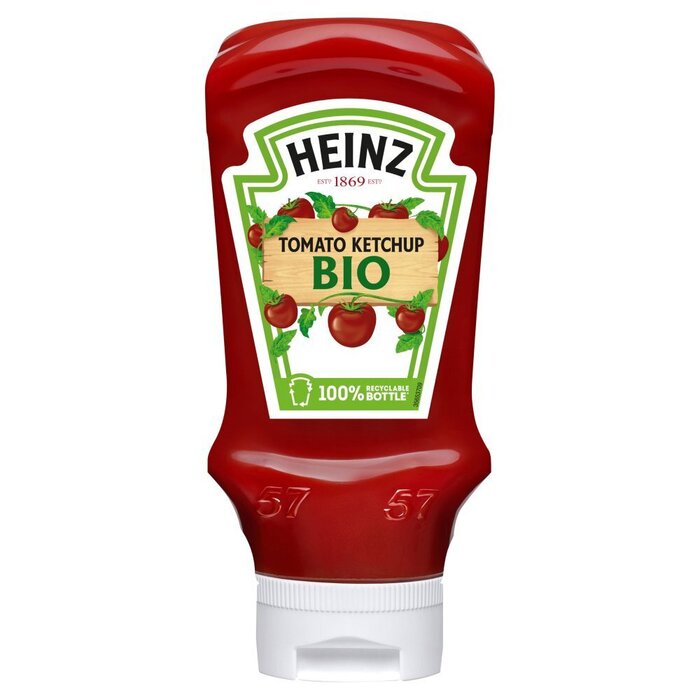 Heinz Tomaten ketchup bio (Fles, 580g)