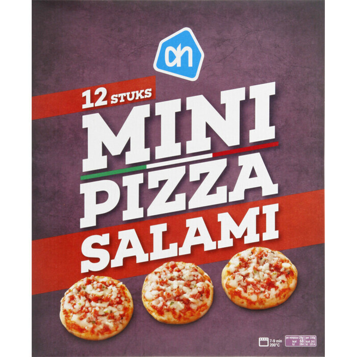 AH Mini pizza salami (360g)