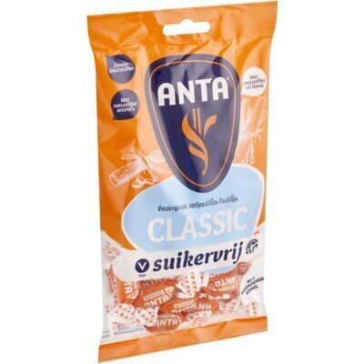 Anta Flu Classic suikervrij (plastic zak, 120g)
