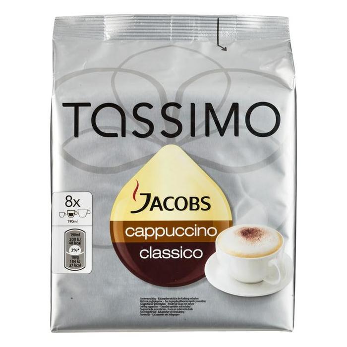 Tassimo Cappuccino 8 Stuks (260g)