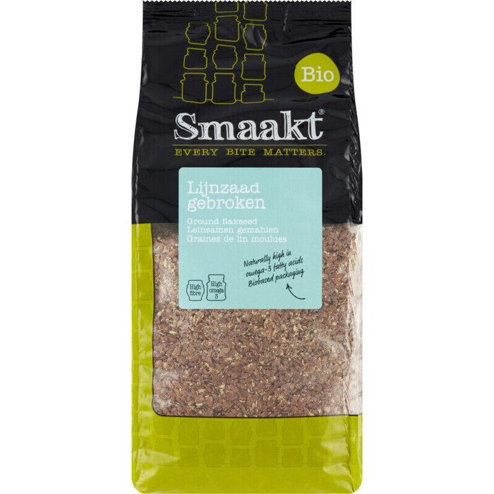 Biologisch Lijnzaad Gebroken (Stuk, 500g)