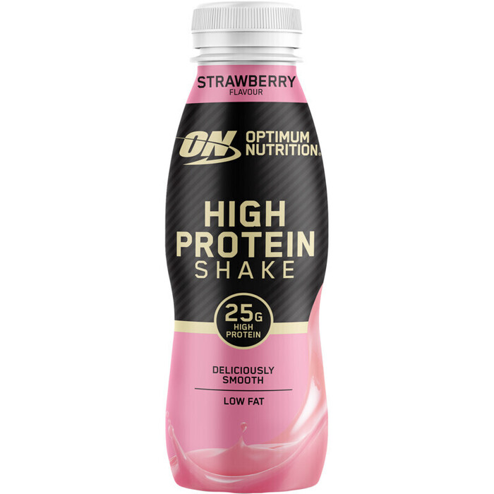 Optimum Nutrition High protein shake strawberry (33cl)