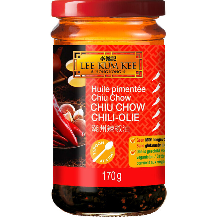 Lee Kum Kee Chiu Chow Chili-Olie 170g (170g)