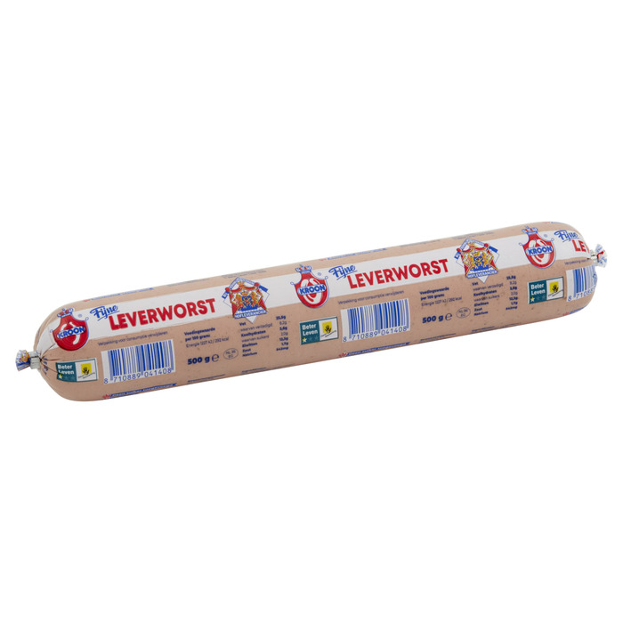 Fijne leverworst (500g)