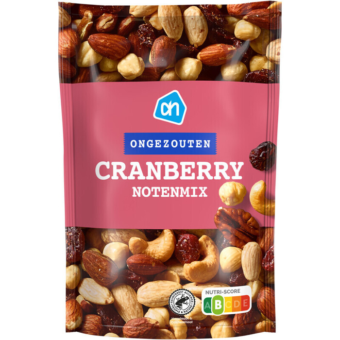 Frisse Cranberrymix Ongezouten (200g)