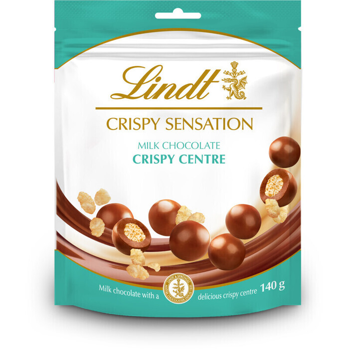 Lindt Crispy sensation milk chocolate (140g)