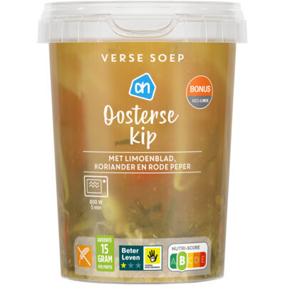 AH Verse soep Oosterse kip (500g)