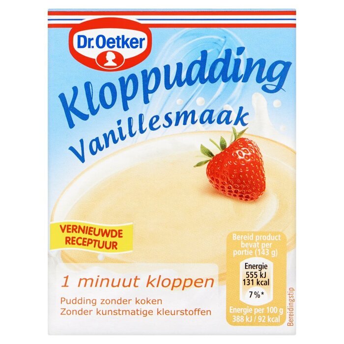 Kloppudding Vanille (Doos, 74g)