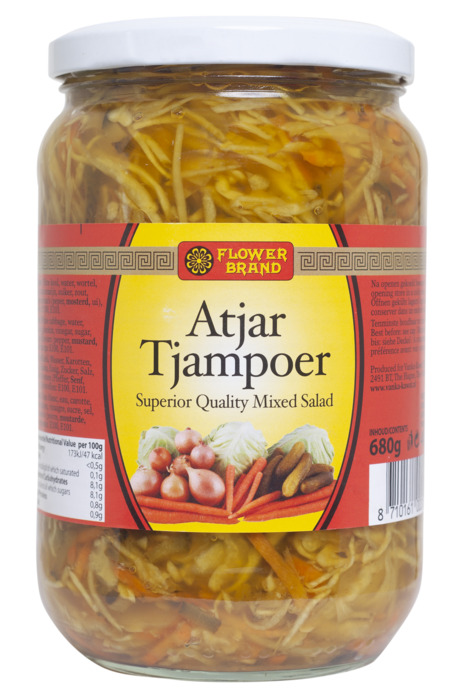 flowerbrand atjar tjampoer 680 g pot (680g)