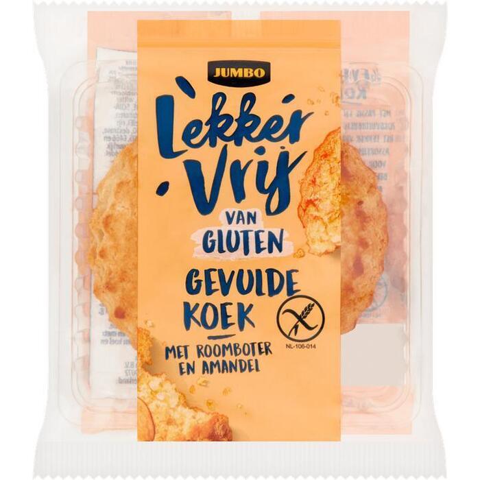 Jumbo Gevulde Koek Gluten Vrij 60g (60g)