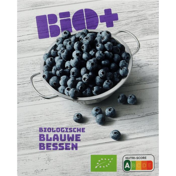 Bio+ Blauwe bessen 250gr (Doos, 250g)