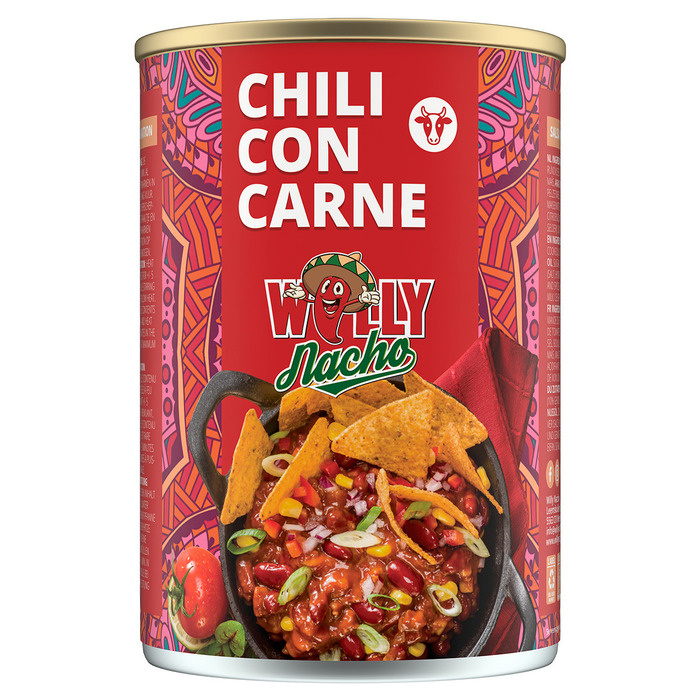 WILLY nacho Salsa Mexicana Chili con Carne 425 g (425g)