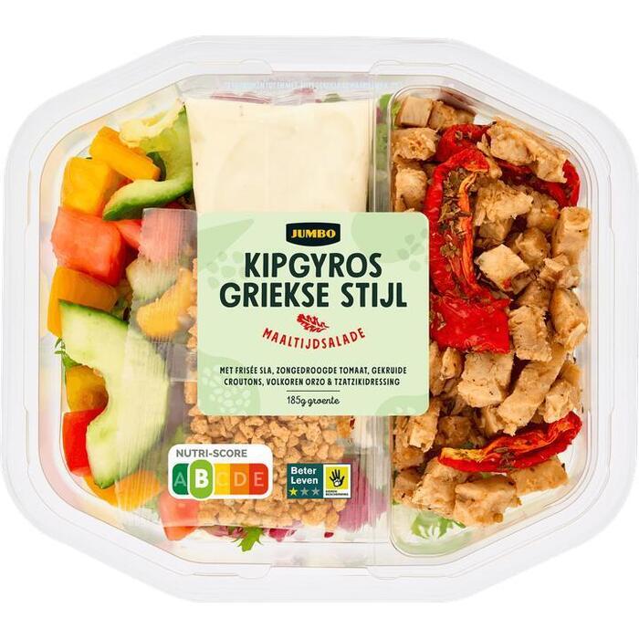 Jumbo Maaltijdsalade Griekse Stijl Kipgyros 450 g (400g)