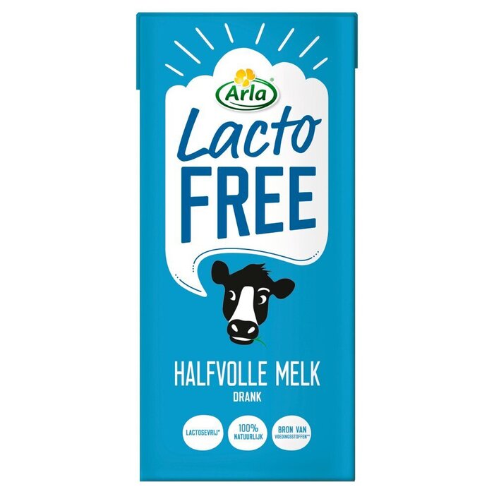 Lactose vrij halfvolle melk (Stuk, 1L)