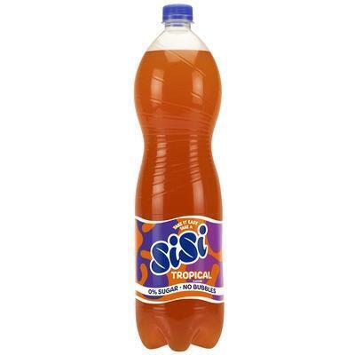 Sisi No Bubbles Tropical Zero Sugar 1,5 L (1.5L)