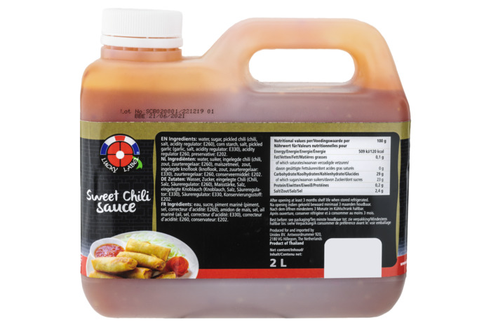 Lucky Label Zoete Chilisaus 2 L (2L)