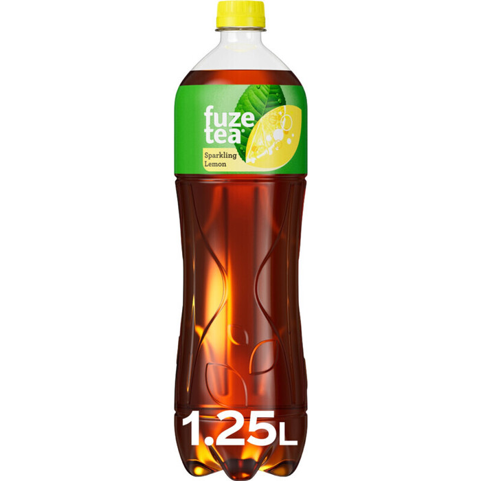 Fuze Tea Sparkling Black Tea 1, 25L (rol, 1.25L)