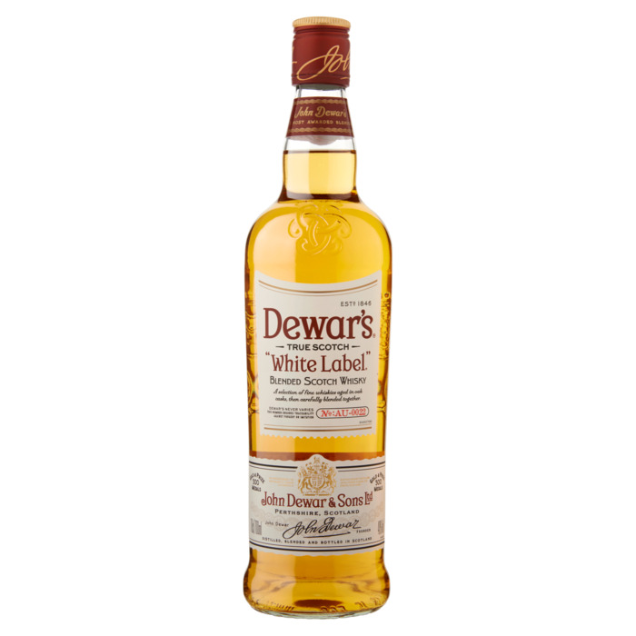 Dewar's White label whiskey (rol, 0.7L)
