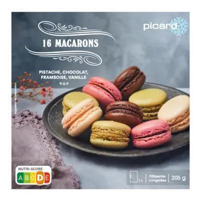 Picard 16 macarons (205g)
