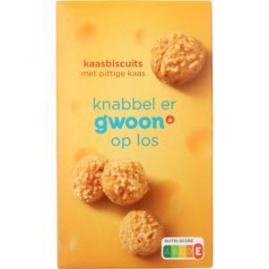 G'woon kaasbiscuits 100gr (100g)
