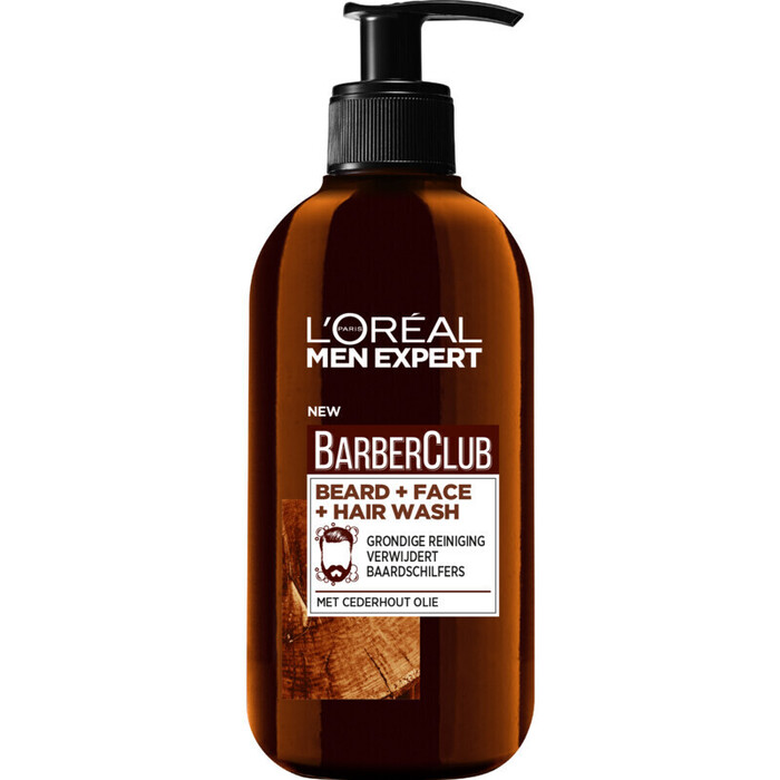 L'Oréal Men Expert beard-face-hair 3-in-1 wash (200ml)