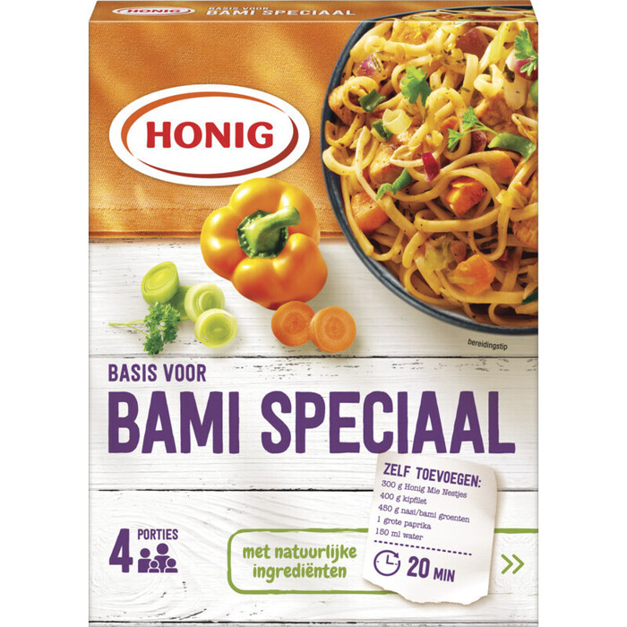 Honig Mix voor Bami Speciaal 37 g (36g)